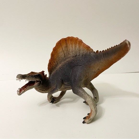 2014 Shleich Spinosaurus Dinosaur Action Figure 'D-73527 Articulated Jaw - Picture 7 of 15